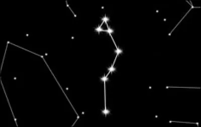 Quel est le nom de cette petite constellation composée de 7 étoiles ?