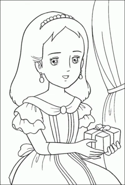 De quelle couleur sont les yeux de Princesse Sarah ?