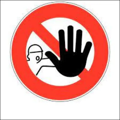 Comment dit-on le mot "interdit" en anglais ?