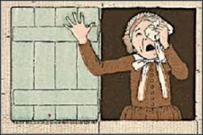 Dans la comptine, qui répond à la mère Michel qui crie par la fenêtre qu'elle a perdu son chat, et lui dit que "vot' chat n'est pas perdu" ?