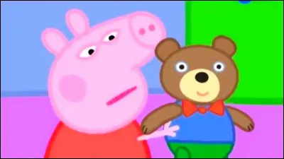 Comment s'appelle la peluche de Peppa ?