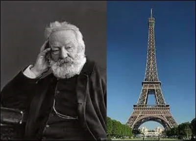 Le poète, dramaturge, écrivain et romancier Victor Hugo, aurait-il pu monter les marches de la tour Eiffel ?