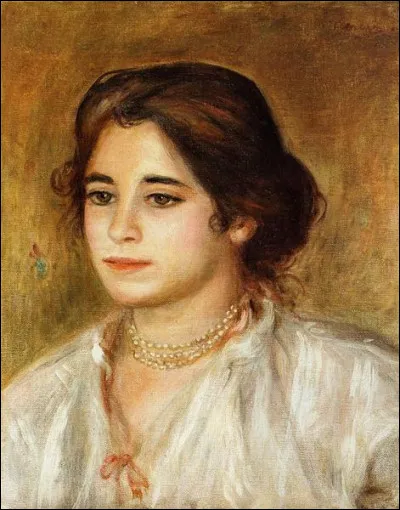 "Gabrielle au collier" est l'�uvre de quel peintre ?