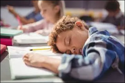 L'école c'est fait pour dormir.