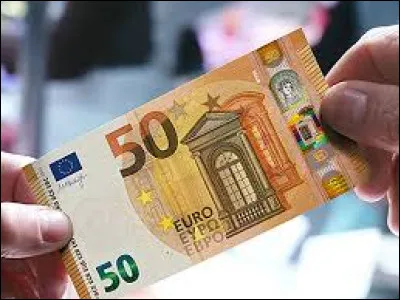 Les billets de 50 euros existent.