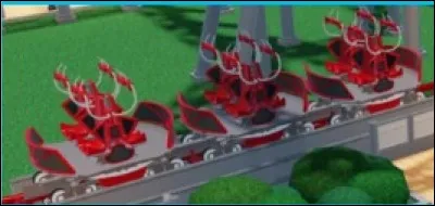 Comment s'appelle ce roller coaster, qui ressemble beaucoup à l'attraction ''Ride to Happiness'', à Plopsaland ?