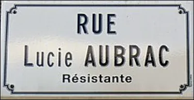 Lucie Aubrac et son mari ont uvré ensemble dans les mouvements de la Résistance.