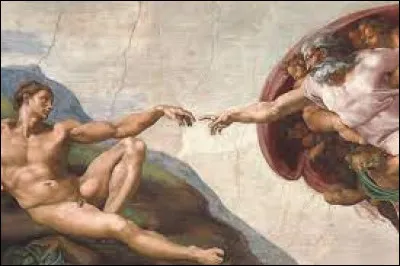 Qui est l'auteur de la fresque intitulée "La Création d'Adam", située à la chapelle Sixtine de Rome ?