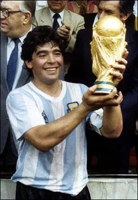En quelle anne Maradona a-t-il termin meilleur buteur de la Coupe du Monde ?