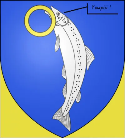 Voici un poisson qui a l'air heureux comme un Gaulois dans la [... ?...] !