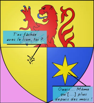 La promiscuité du blason : de quoi écrire un roman ! (ou quelques quiz...)