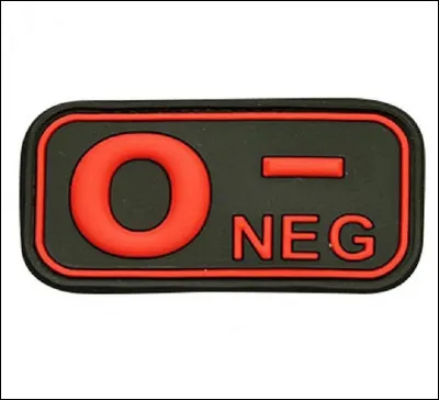 Quelle est la particularit&eacute; du groupe sanguin ''O-'' ?