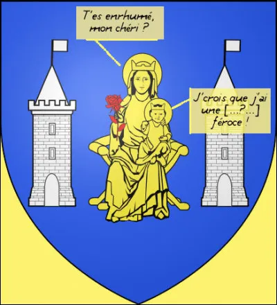 On dirait que le petit Jésus est malade ?