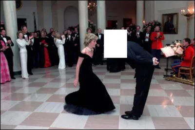 Avec quel acteur américain a-t-elle réalisé une danse enflammée à la Maison-Blanche en 1985 ?