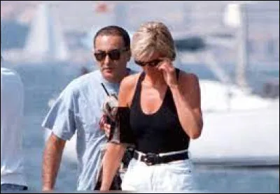 Quel était la nationalité de son dernier compagnon Dodi Al-Fayed ?