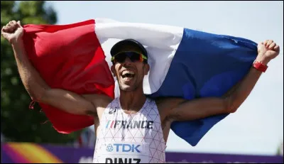 Diniz : Yohan Diniz a remporté la médaille d'or lors des championnats du monde d'athlétisme 2017, en quelle discipline ?