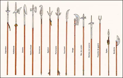 Si tu étais dans un film d'aventure et de combat, que prendrais-tu plutôt comme armes ?
