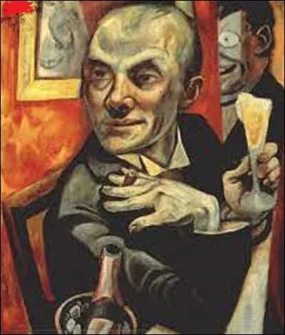 On retourne dans le monde de l'expressionnisme. De ces trois membres du mouvement, lequel s'est immortalis&eacute; dans cette toile intitul&eacute;e ''Autoportrait avec un verre de champagne'' ?
