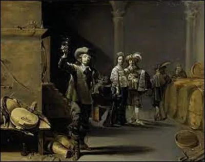 De ces trois baroques, lequel a ex&eacute;cut&eacute;, entre 1640 et 1642, ce tableau intitul&eacute; ''Les Connaisseurs de vin'' ?
