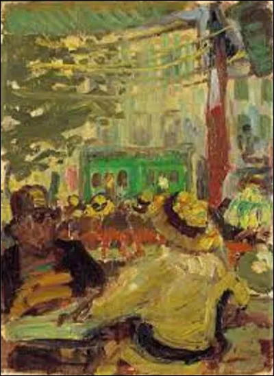 ''La Terrasse de caf&eacute; '' appel&eacute; aussi ''La Foire'' est un tableau datant de 1904. Quel fauviste a immortalis&eacute; cette sc&egrave;ne ?