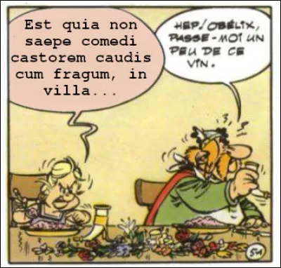 Malgré son prénom, Bonemine fait plutôt la tronche, dirait-on...