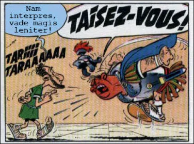 L'instructeur romain va en perdre son latin !