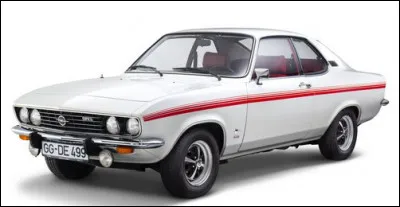 Ce beau petit coupé allemand fut peu diffusé en France malgré ses lignes sportives. Quelle est cette auto ?