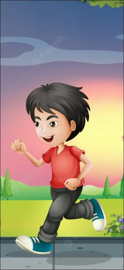 Dans 5 minutes, ton dessin animé va commencer. Que fais-tu ?