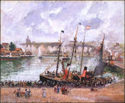 Quel impressionniste a réalisé "Port de Dieppe" ?