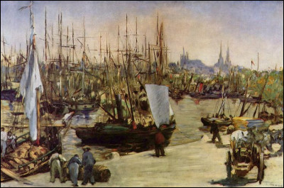 Quel peintre est l'auteur du tableau "Le Port de Bordeaux" ?