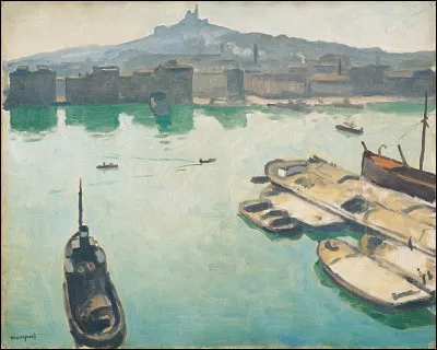 Quel peintre a réalisé "Port de Marseille" ?