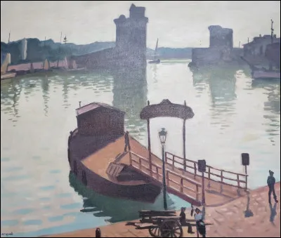 "Le Port de La Rochelle" est l'uvre de quel peintre ?