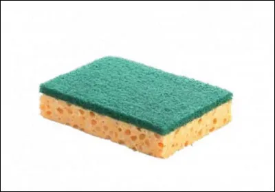 Quel est le nom de cette marque d'éponges ?