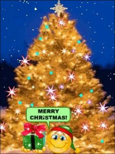 Les dernières bûches brûlent encore, le père Noël est là... Il approche, les bras chargés de cadeaux, où va-t-il les déposer ?