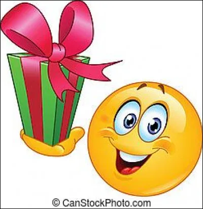 On n'oublie pas les "grands" ! Maman aussi a son cadeau ! Il s'agit d'une jolie bague surmontée d'une pierre vert clair !