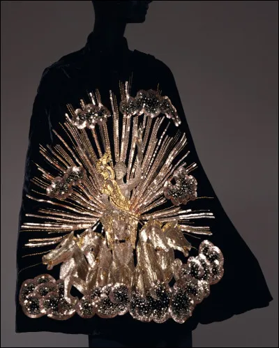 Que représente cette broderie de 1938 ?