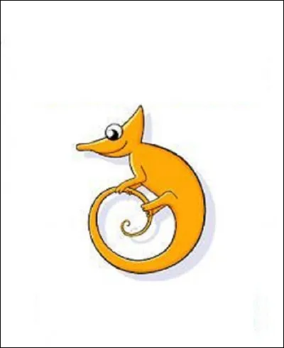 Quel site a pour emblème ce caméléon ?