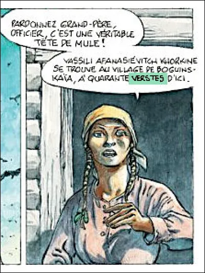 Le m&ecirc;me auteur nous emm&egrave;ne jusqu'en Ukraine, o&ugrave; l'on compte en "verstes" : d'o&ugrave; sort ce mot ?