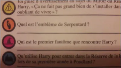 Répondez à la question rose.