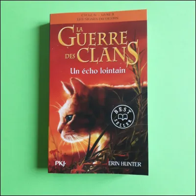 Dans ''Un écho lointain'', qu'est-ce qui a déclenché la bataille entre le clan de l'Ombre et celui du Tonnerre ?