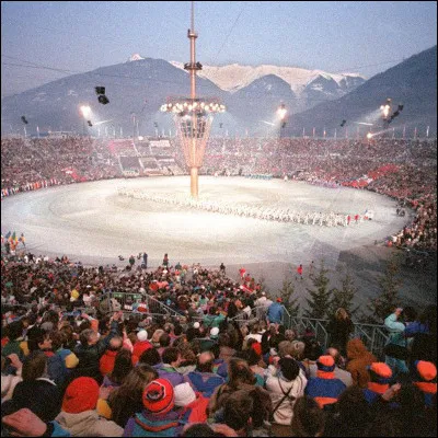 Où ont eu lieu les Jeux olympiques d'hiver 1992 ?