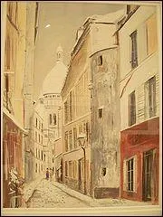 Qui a peint 'le Sacr Coeur de Montmartre' ?