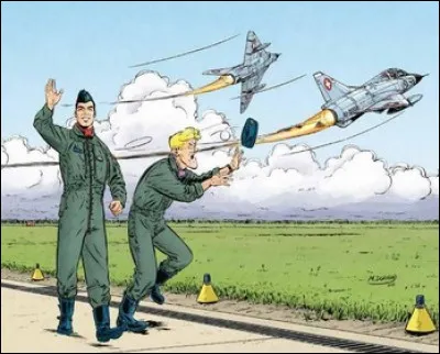 Quels sont ces deux héros, pilotes d'aviation, créés par Jean-Michel Charlier ?