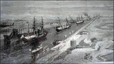 L'ouverture du Canal de Suez eu lieu en novembre 1869. Dans quel pays se situe-t-il ?