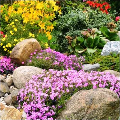 Quel type de jardin reproduit de manière architecturale un décor naturel de montagne ?