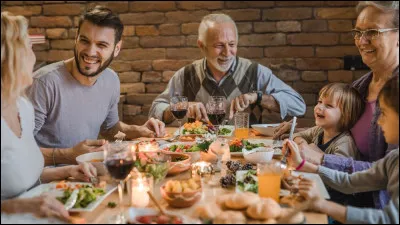 Repas en famille...