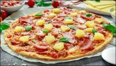 Quel fruit trouve-t-on sur une pizza hawaïenne ?