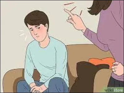 Tes parents te privent de télévision pendant une semaine. Quelle est ta réaction ?