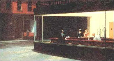 Quel peintre n en 1882 a ralis 'Oiseaux de nuit' ?