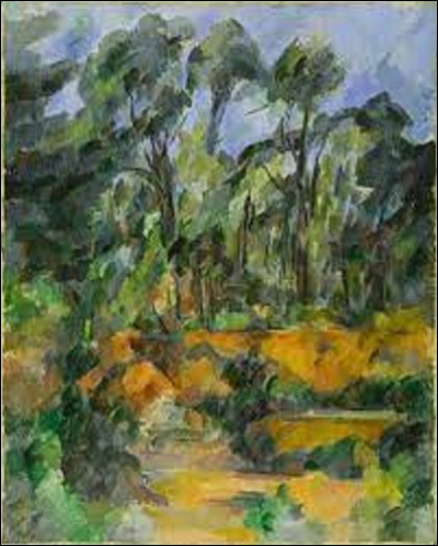 On commence ce quiz par chercher un impressionniste. De ces trois artistes de ce mouvement, lequel a réalisé, entre 1902 et 1904, cette huile sur toile intitulée ''Forêt'' ?